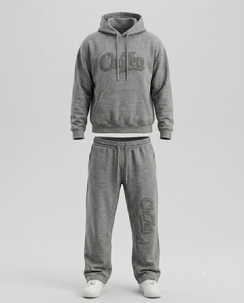 ChoZen Signature Embossed Jogging Suit - ChoZen Unlimited