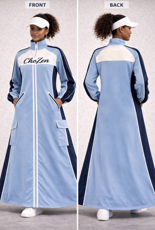 ChoZen Skyline Track Maxi Dress - ChoZen Unlimited