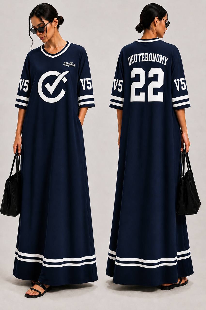 ChoZen Deuteronomy 22:5 Maxi Jersey Dress