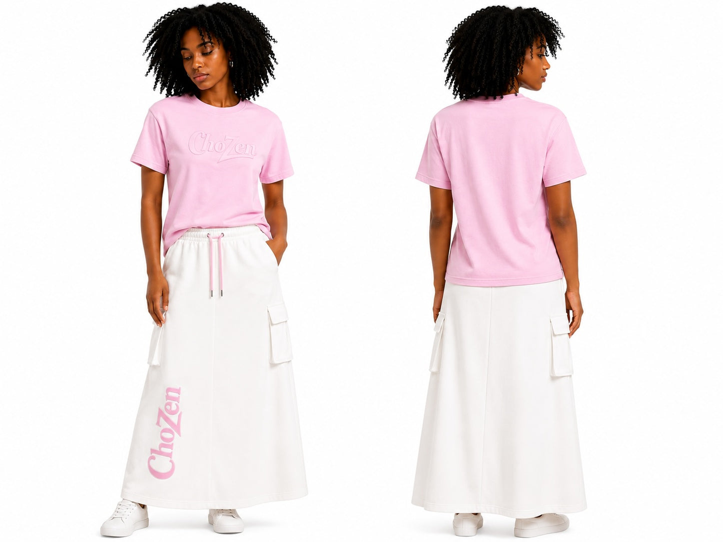 ChoZen Set Apart Embossed Tee for Her