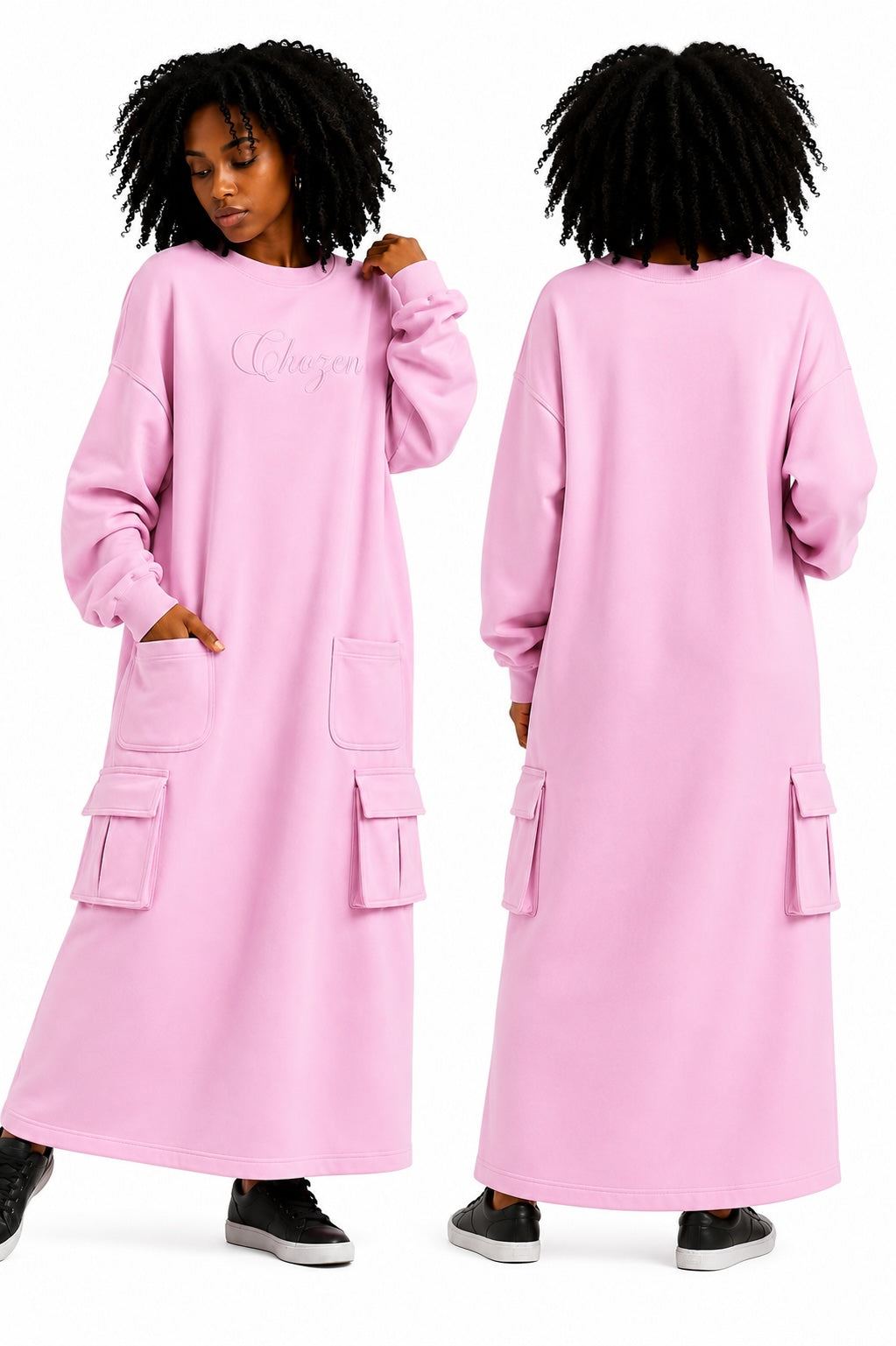 ChoZen Flex Cargo Maxi Dress