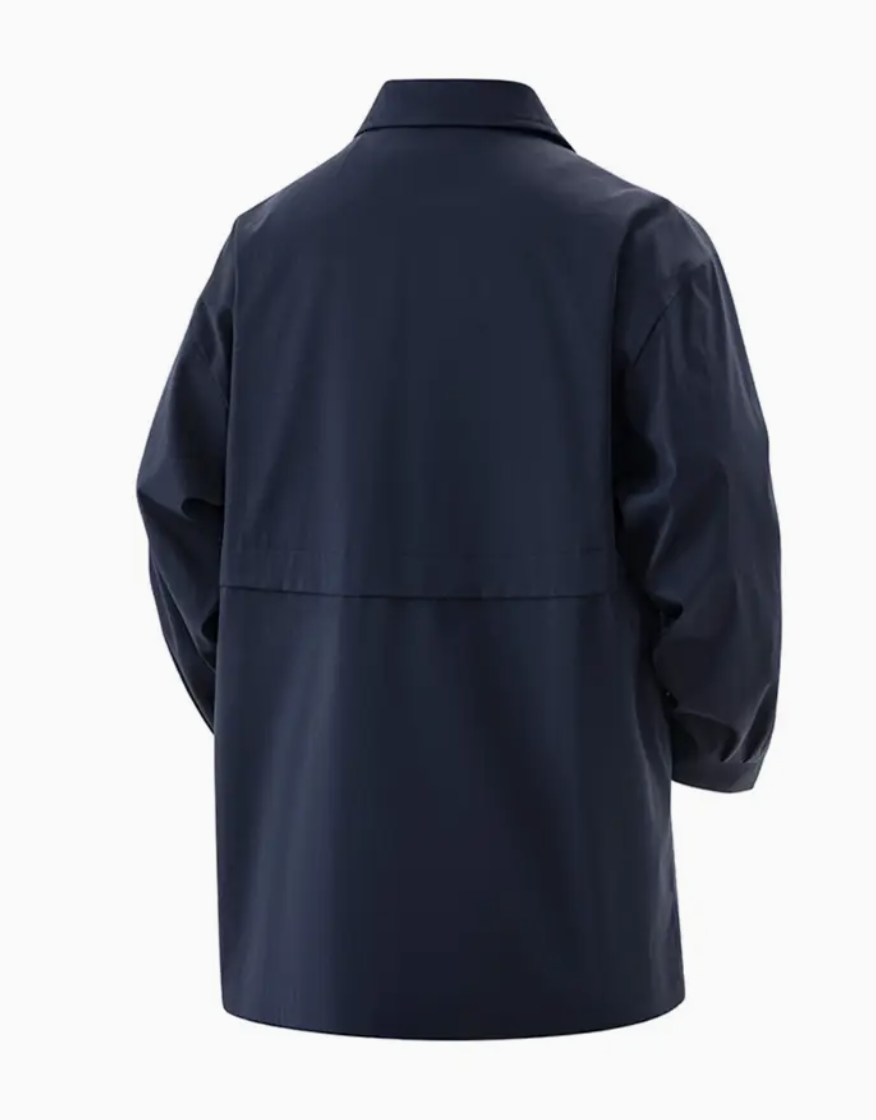 ChoZen Unlimited Men’s Plus Size Windbreaker Jacket – Heavy-Duty Full-Zip Winter Coat with Stand Collar