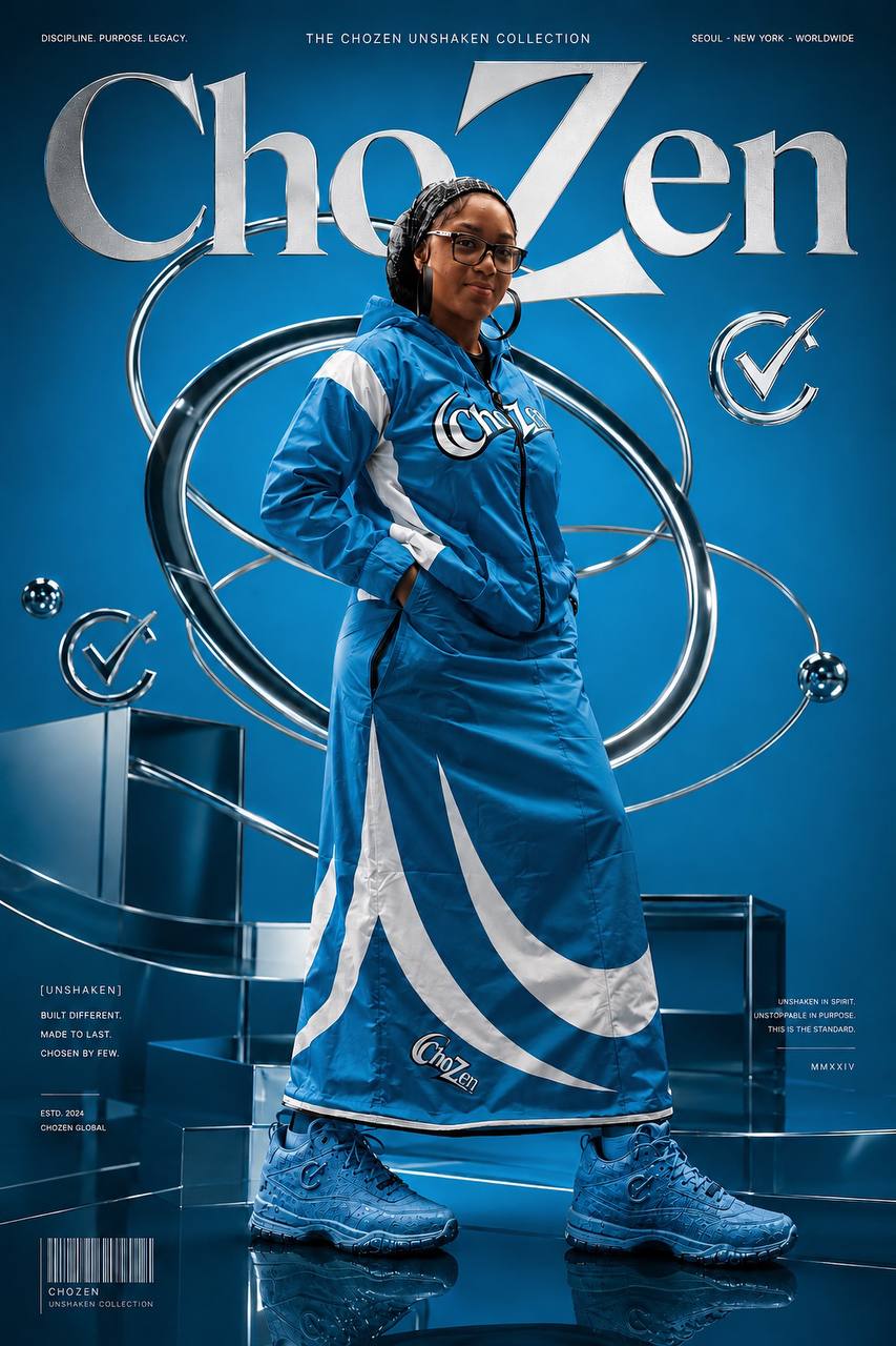ChoZen Unshaken Windbreaker Track Set for Her — Blue (cover)
