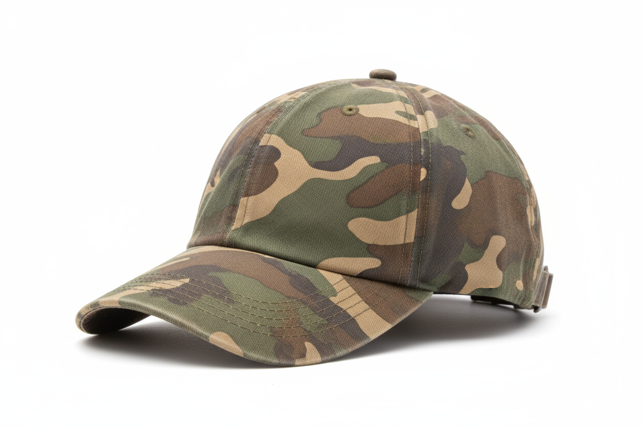 Camouflage baseball cap