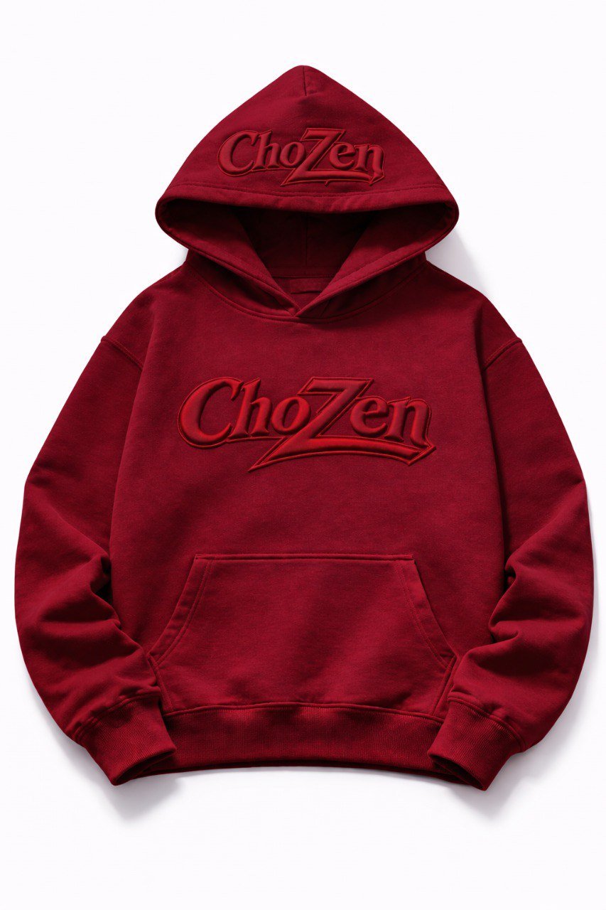 ChoZen Collection Signature Embossed Hoodie - ChoZen Unlimited