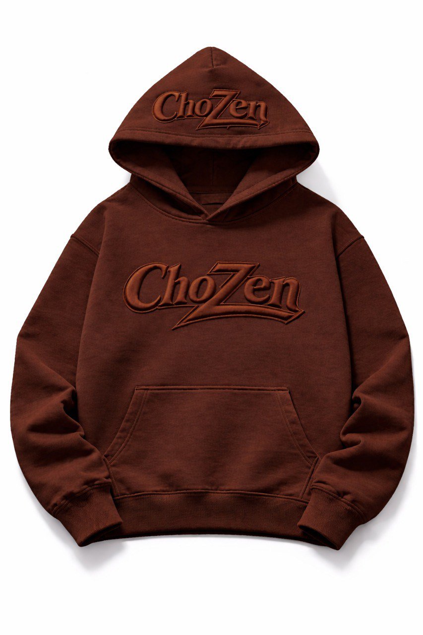 ChoZen Collection Signature Embossed Hoodie - ChoZen Unlimited