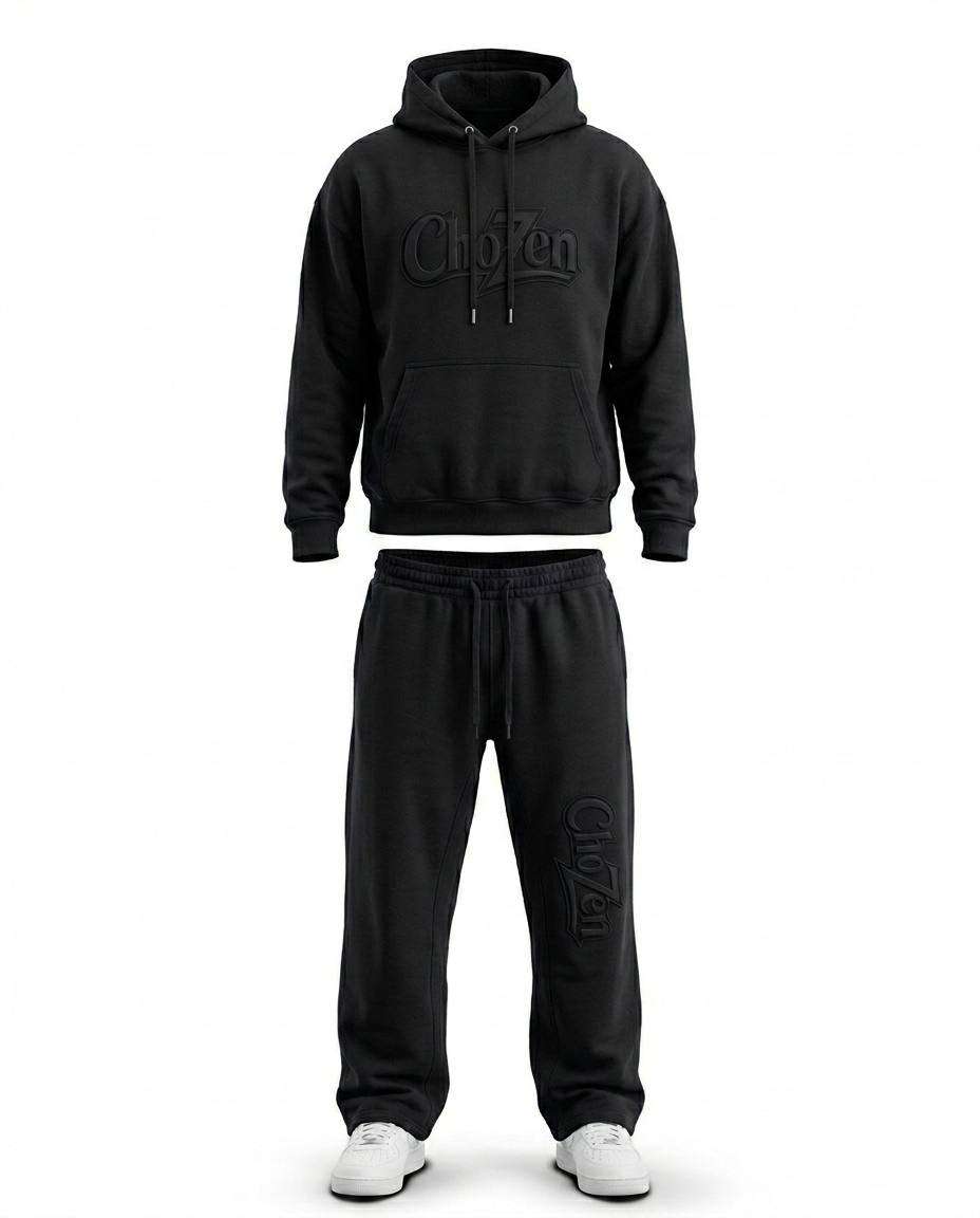 ChoZen Signature Embossed Jogging Suit - ChoZen Unlimited