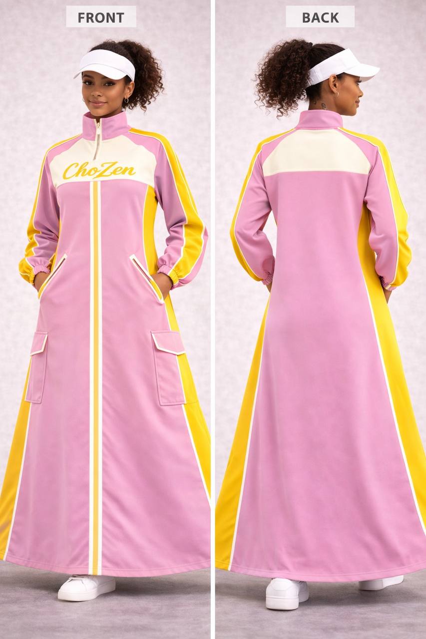 ChoZen Skyline Track Maxi Dress - ChoZen Unlimited