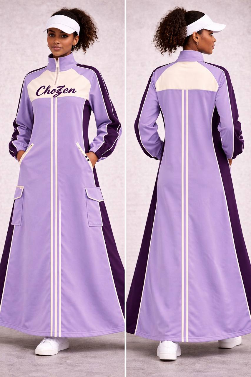 ChoZen Skyline Track Maxi Dress - ChoZen Unlimited