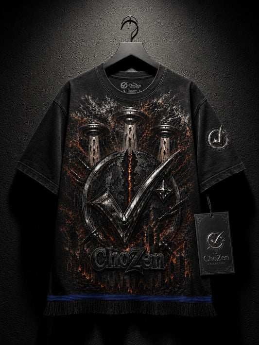 ChoZen Final Exodus tee on hanger