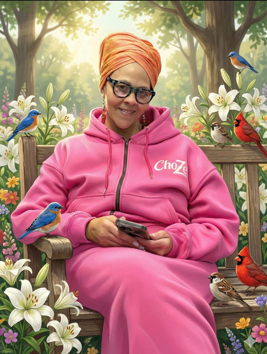 ChoZen Unlimited Women’s Hoodie & Maxi Skirt Sweat Set – Athleisure Skirt Set