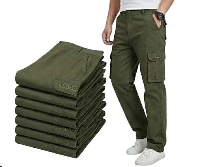 ChoZen Unlimited Men’s Classic Cotton Cargo Pants