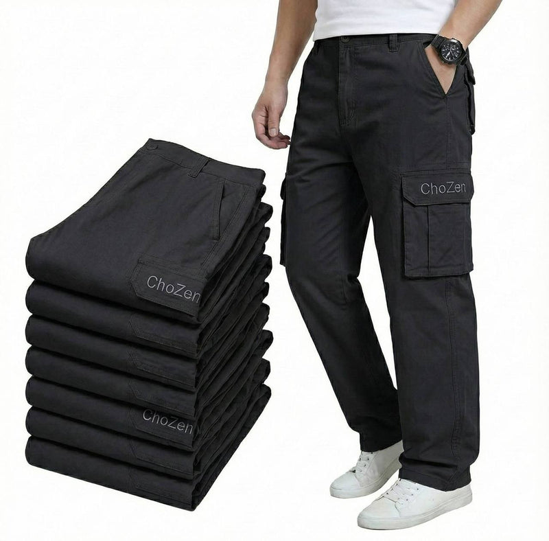 ChoZen Unlimited Men’s Classic Cotton Cargo Pants