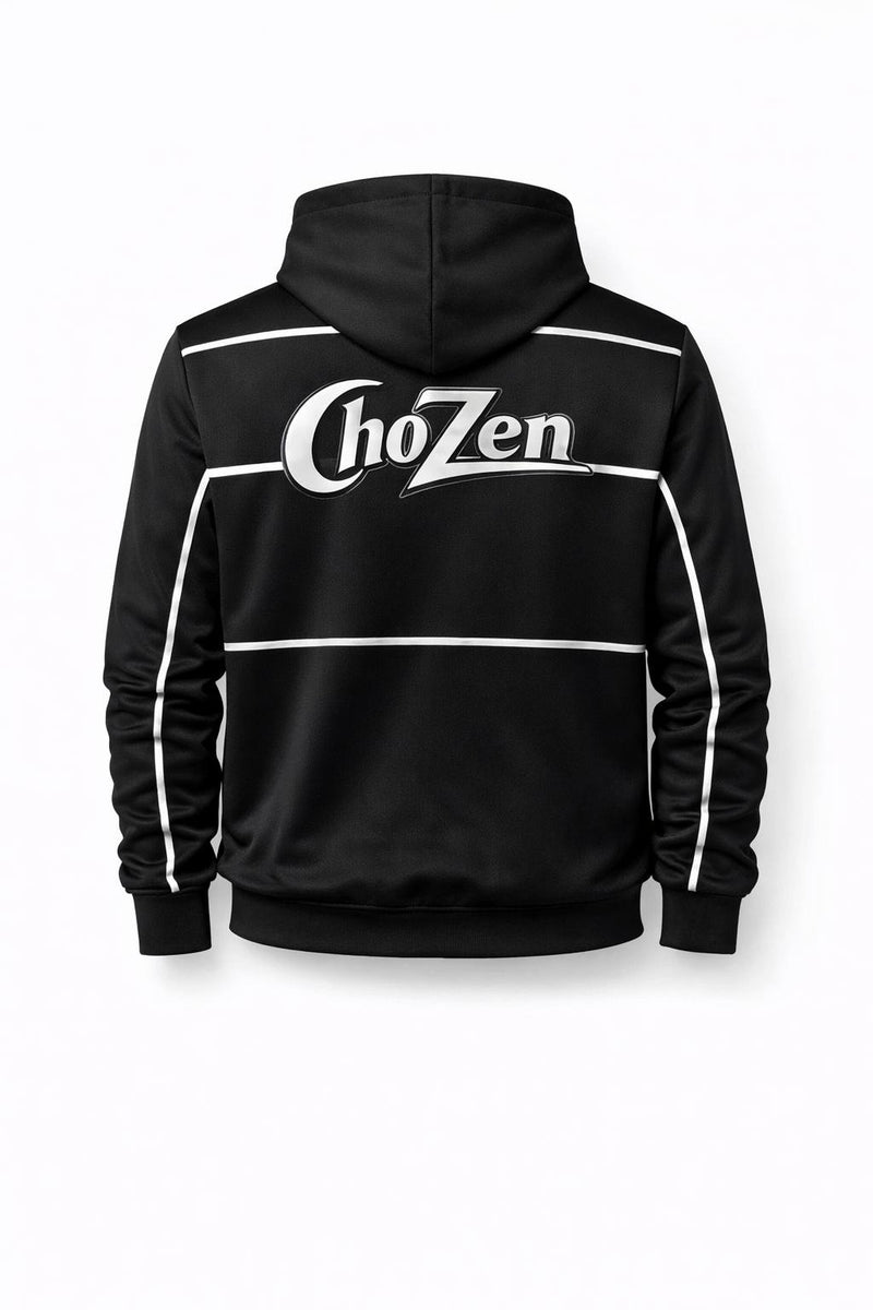 ChoZen Premium Men’s Embroidered Track Suit – Luxury Two Piece Hoodie and Jogger Set
