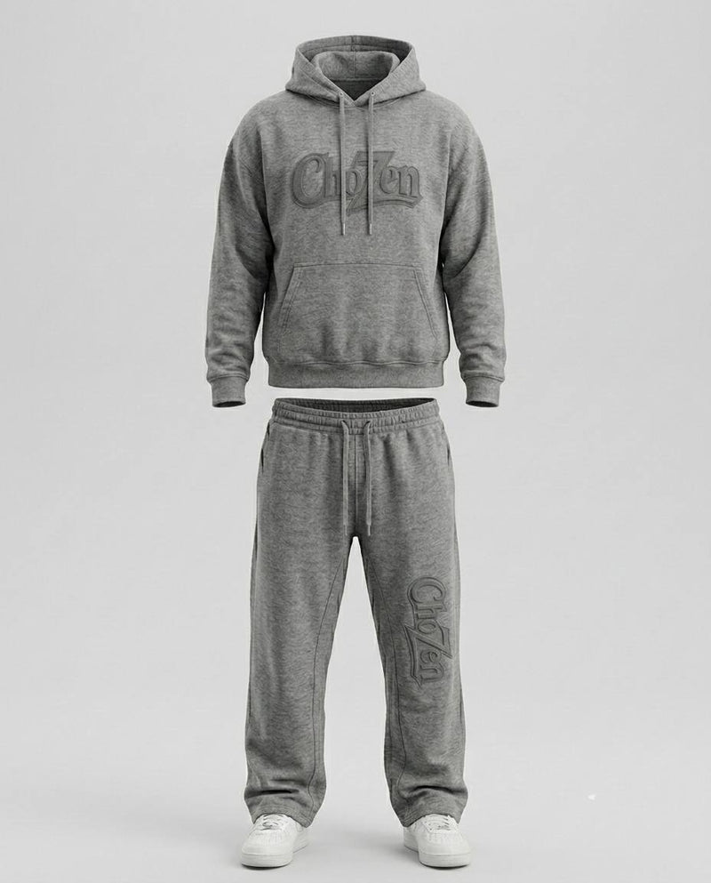 ChoZen Signature Embossed Jogging Suit