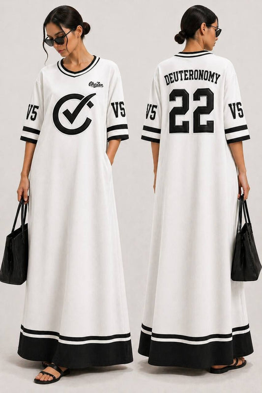 ChoZen Deuteronomy 22:5 Maxi Jersey Dress