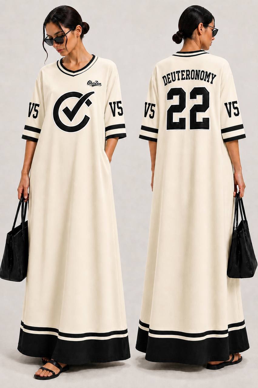ChoZen Deuteronomy 22:5 Maxi Jersey Dress