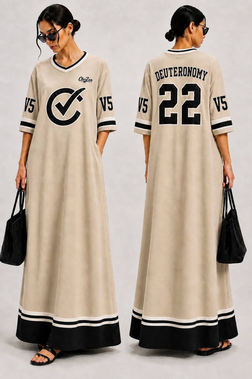 ChoZen Deuteronomy 22:5 Maxi Jersey Dress