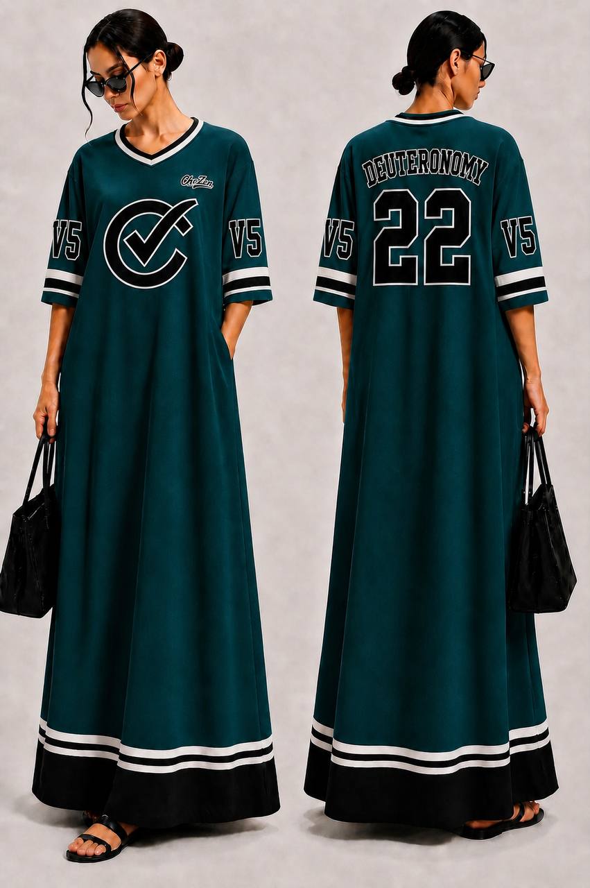 ChoZen Deuteronomy 22:5 Maxi Jersey Dress