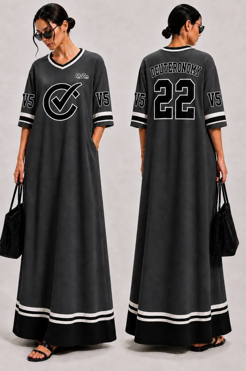 ChoZen Deuteronomy 22:5 Maxi Jersey Dress