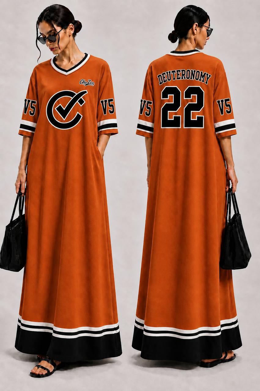 ChoZen Deuteronomy 22:5 Maxi Jersey Dress