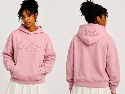 ChoZen Holy Embossed Hoodie for Her