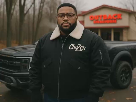 Chozen Unlimited Embroidered Winter Thick Men’s Jacket – Waterproof, Breathable & Anti-Shrink Outerwear (M–8XL)